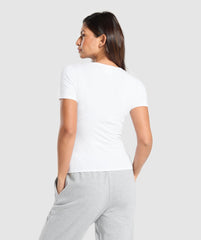Gymshark Cotton T-Shirt - White