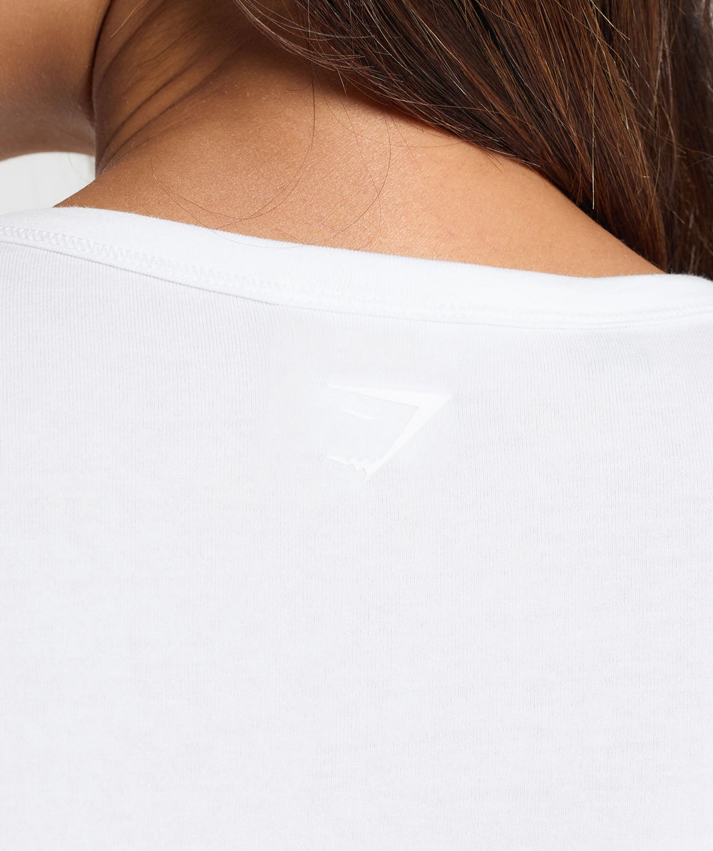 Gymshark Cotton T-Shirt - White