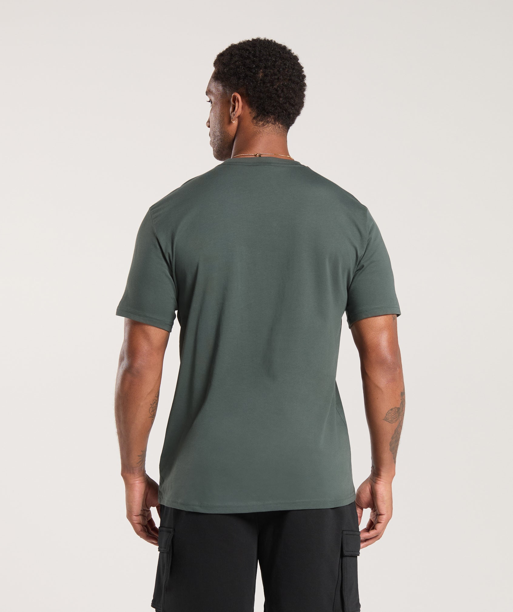 Gymshark Crest T-Shirt - Slate Teal