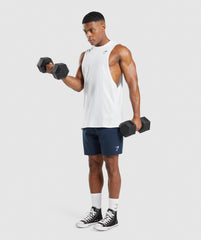 Gymshark Critical 2.0 Drop Arm Tank - White