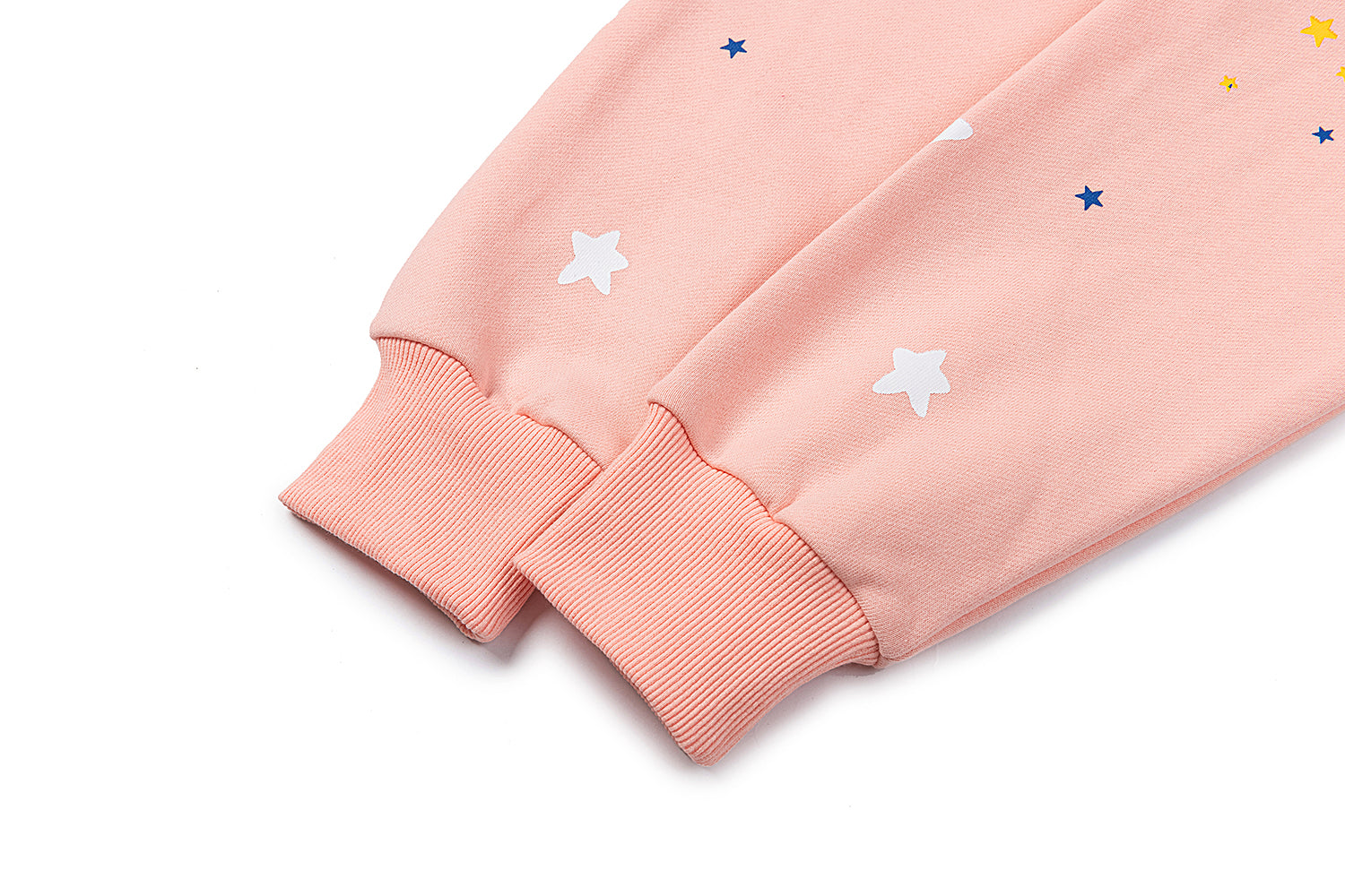 Sp5der Star Splatter 2‑Color Pullover Hoodie