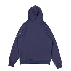 Sp5der Spider‑Web Grey Pullover Hoodie