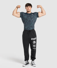 Gymshark Element Baselayer T-Shirt - Titanium Blue
