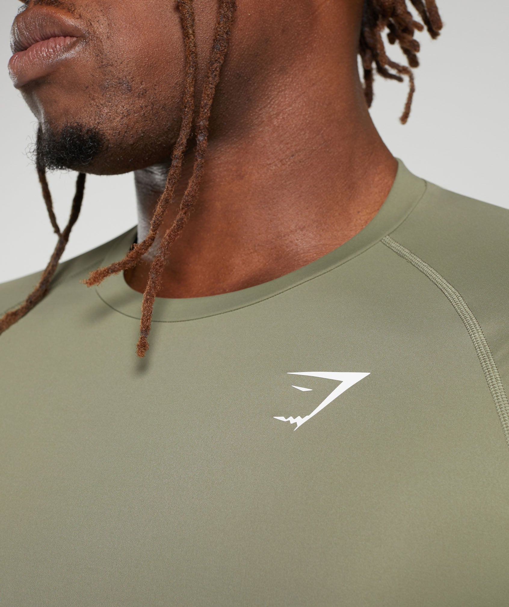 Gymshark Element Baselayer T-Shirt - Utility Green