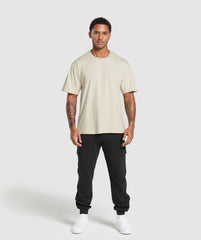 Gymshark Essential Oversized T-Shirt - Pebble Grey