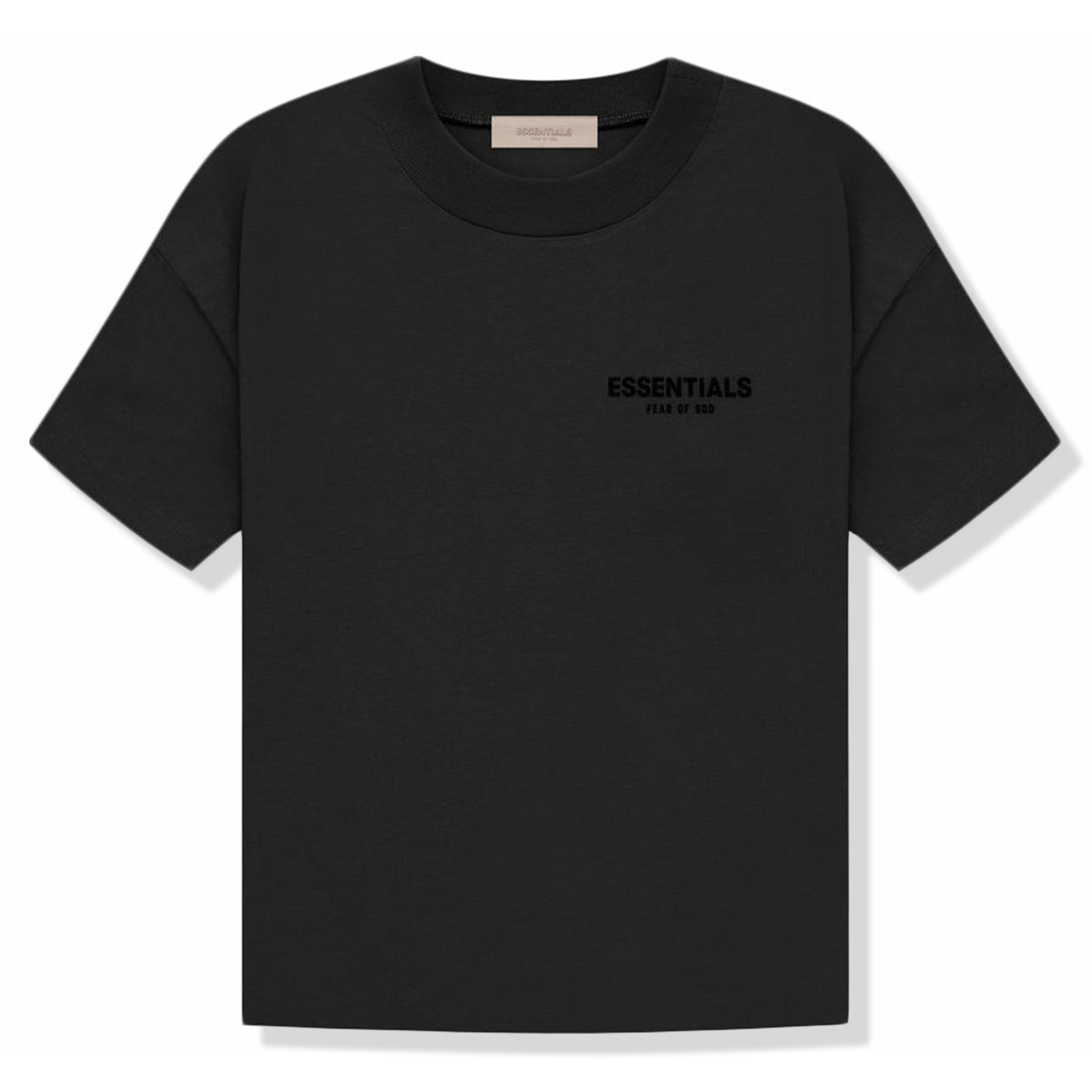 Fear Of God Essentials Black T Shirt (SS22)