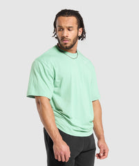 Gymshark Heavy Duty Apparel T-Shirt - Lido Green