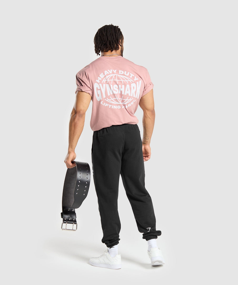 Gymshark Heavy Duty Apparel T-Shirt - Light Pink