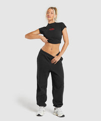 Gymshark Lift Heavy Body Fit T-Shirt - Black