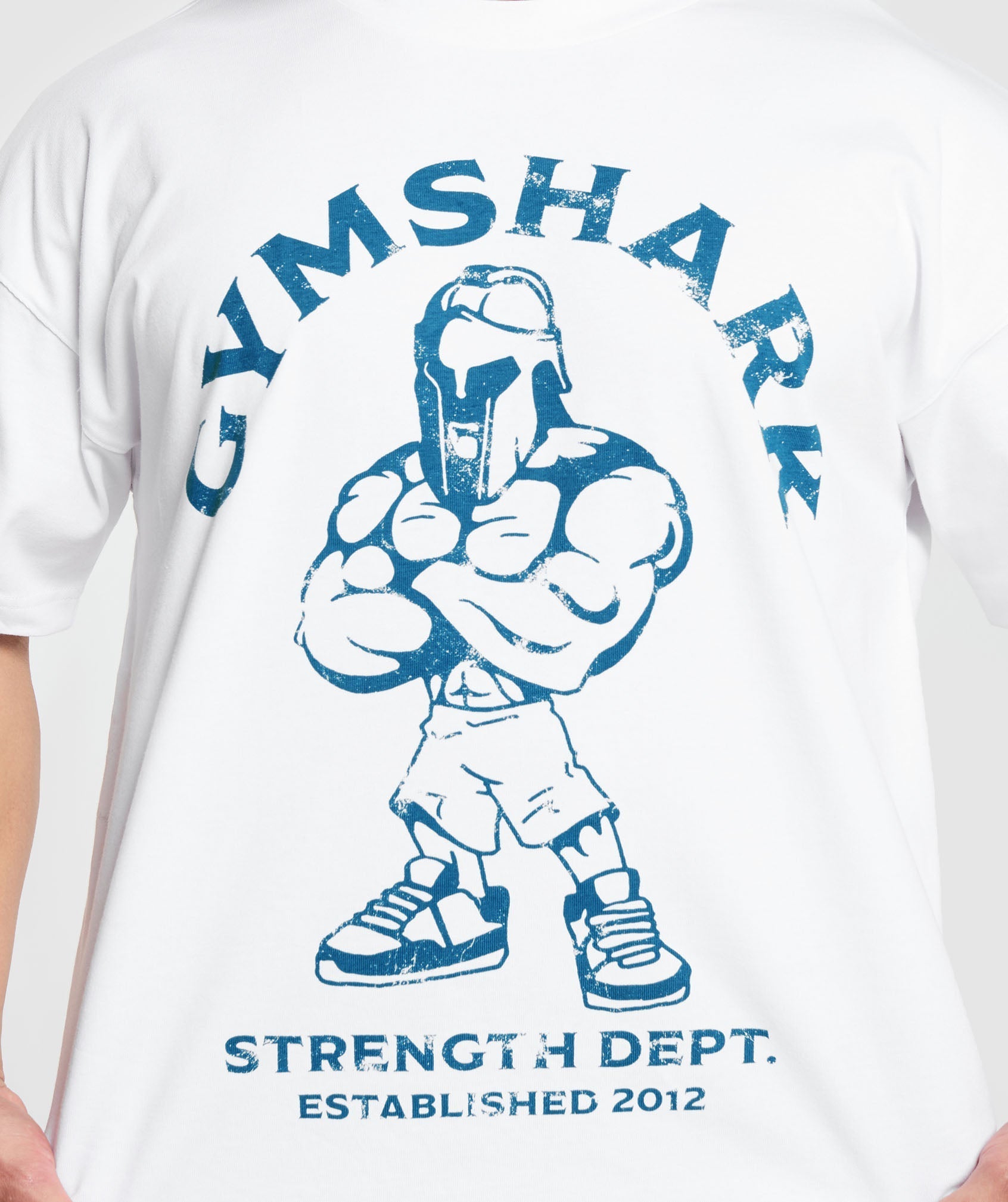 Gymshark Spartan T-Shirt - White