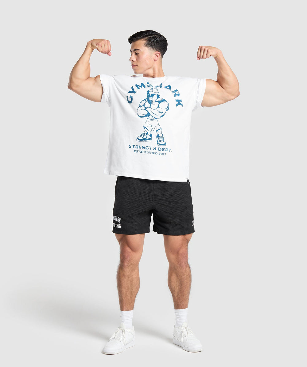Gymshark Spartan T-Shirt - White