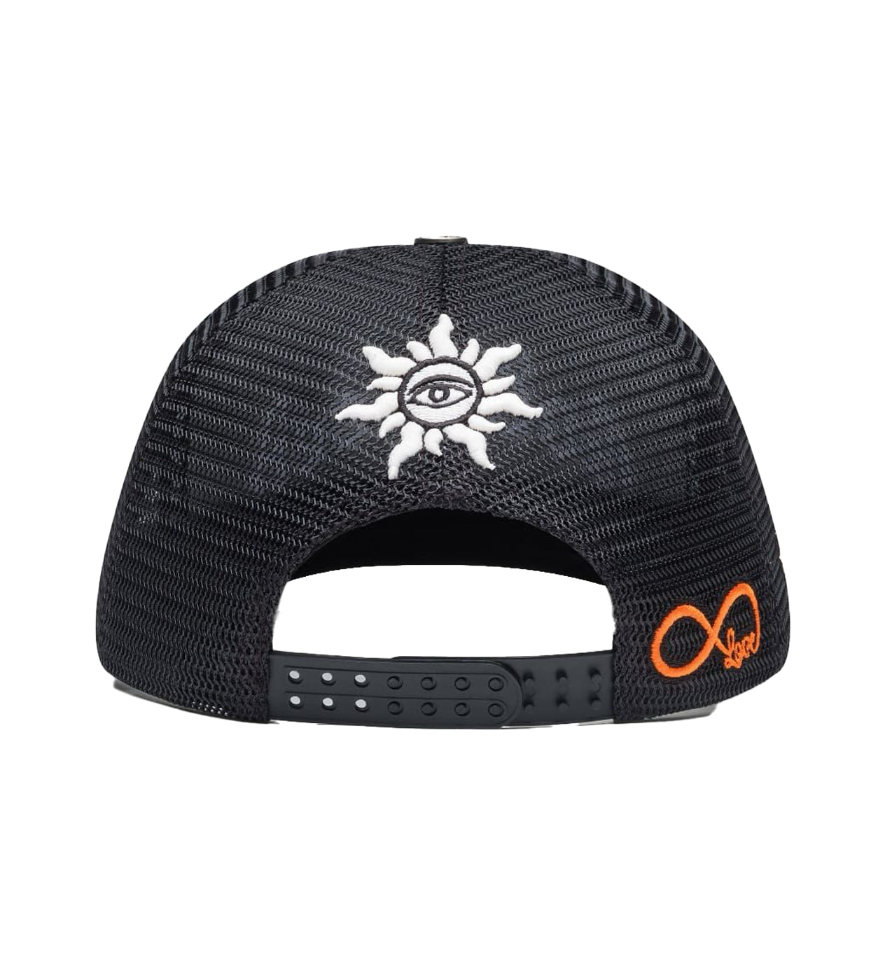 Godspeed Forever Trucker Gradient Hawaiian Hat Black