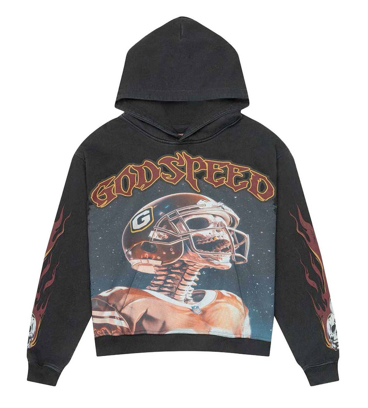 Godspeed Morale Hoodie Washed Black
