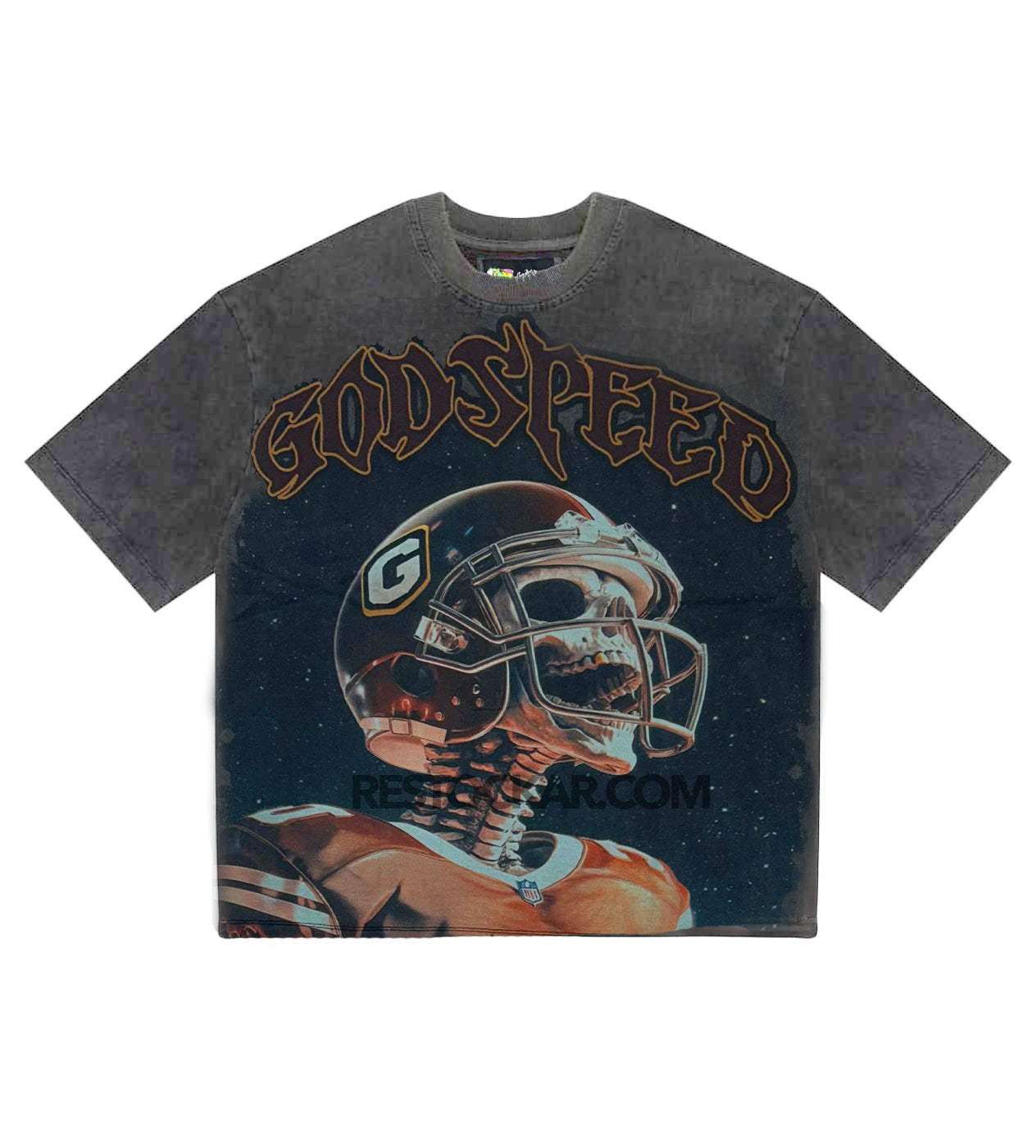 Godspeed Morale Tee Grey