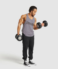 Gymshark Heritage Washed Stringer - Fog Purple