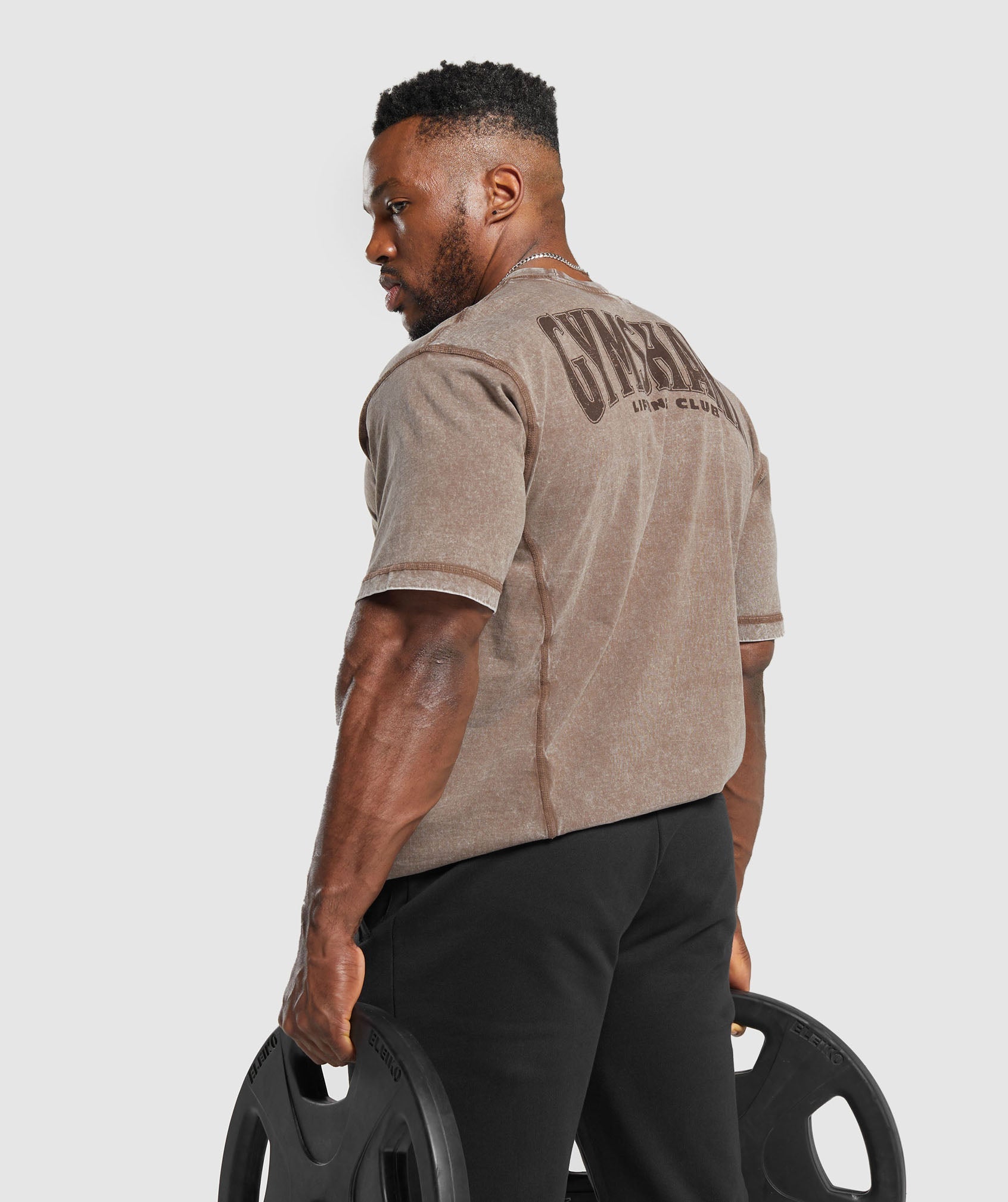 Gymshark Heritage Washed T-Shirt - Penny Brown