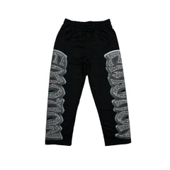 MIXED EMOTION Side Big Letter Print Street Pants
