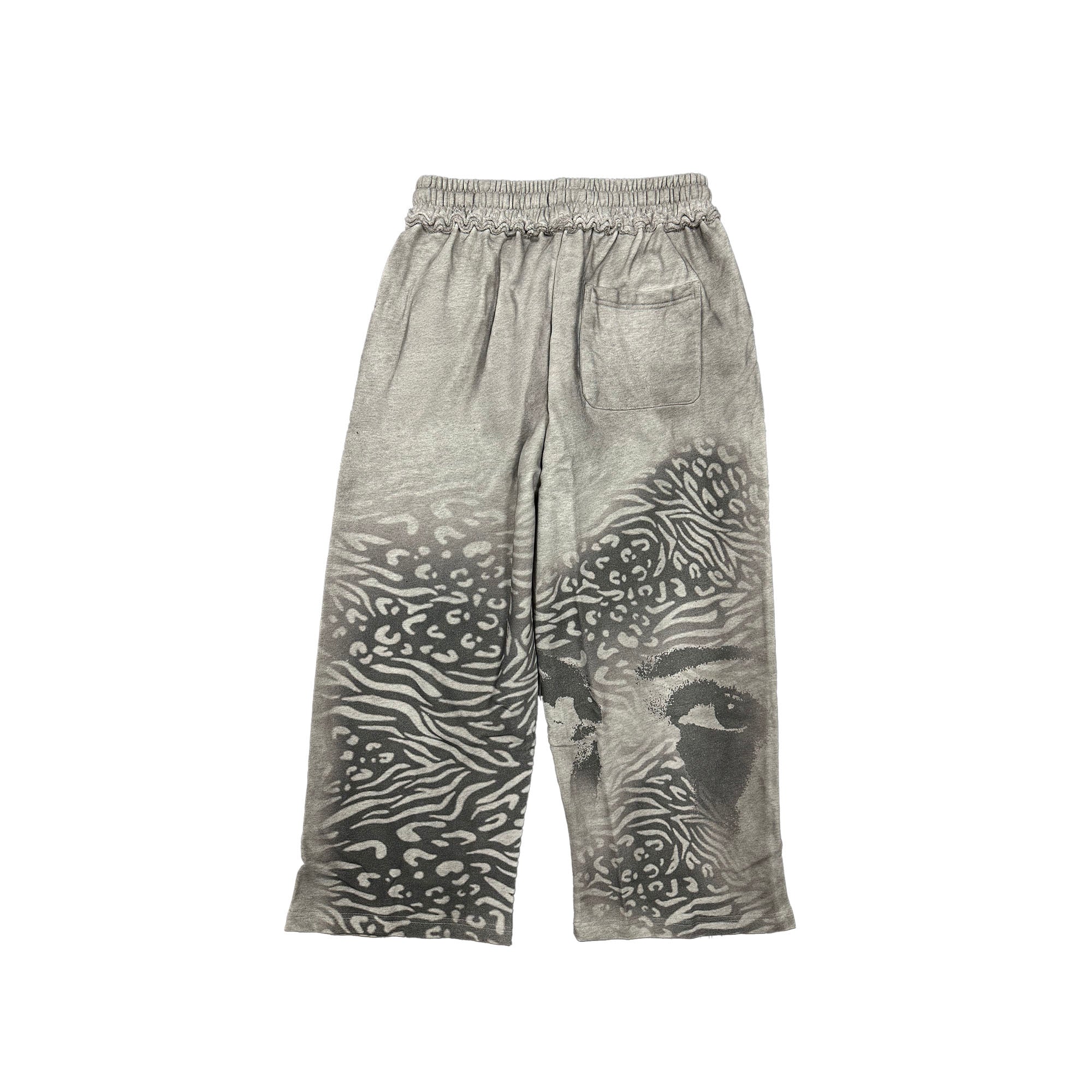 MIXED EMOTION Graphic Print Baggy Streetwear Pants
