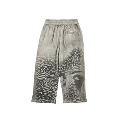 MIXED EMOTION Graphic Print Baggy Streetwear Pants
