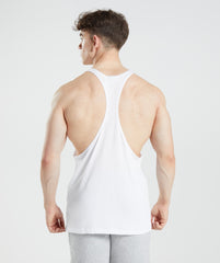 Gymshark Legacy Stringer - White
