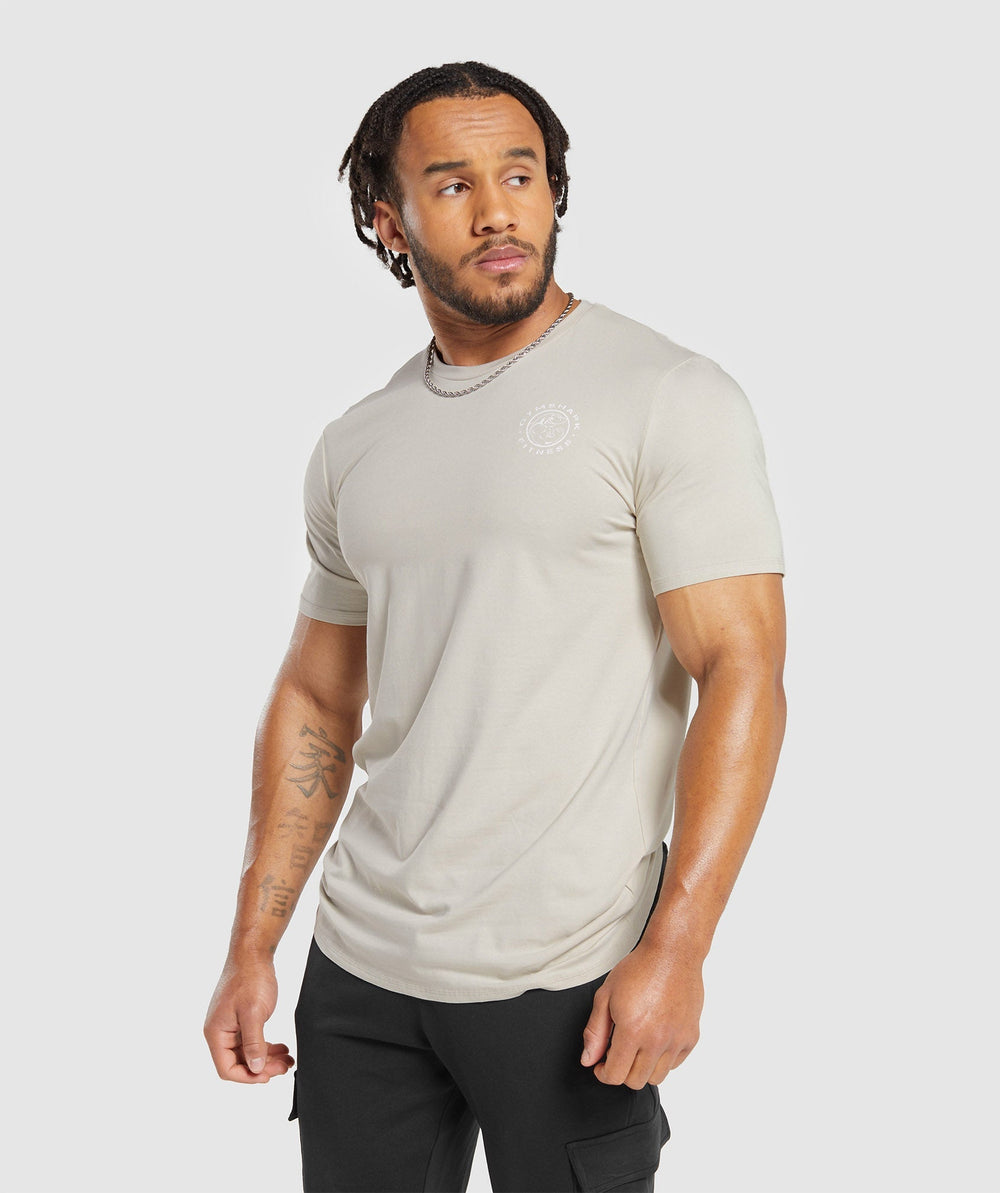 Gymshark Legacy T-Shirt - Pebble Grey
