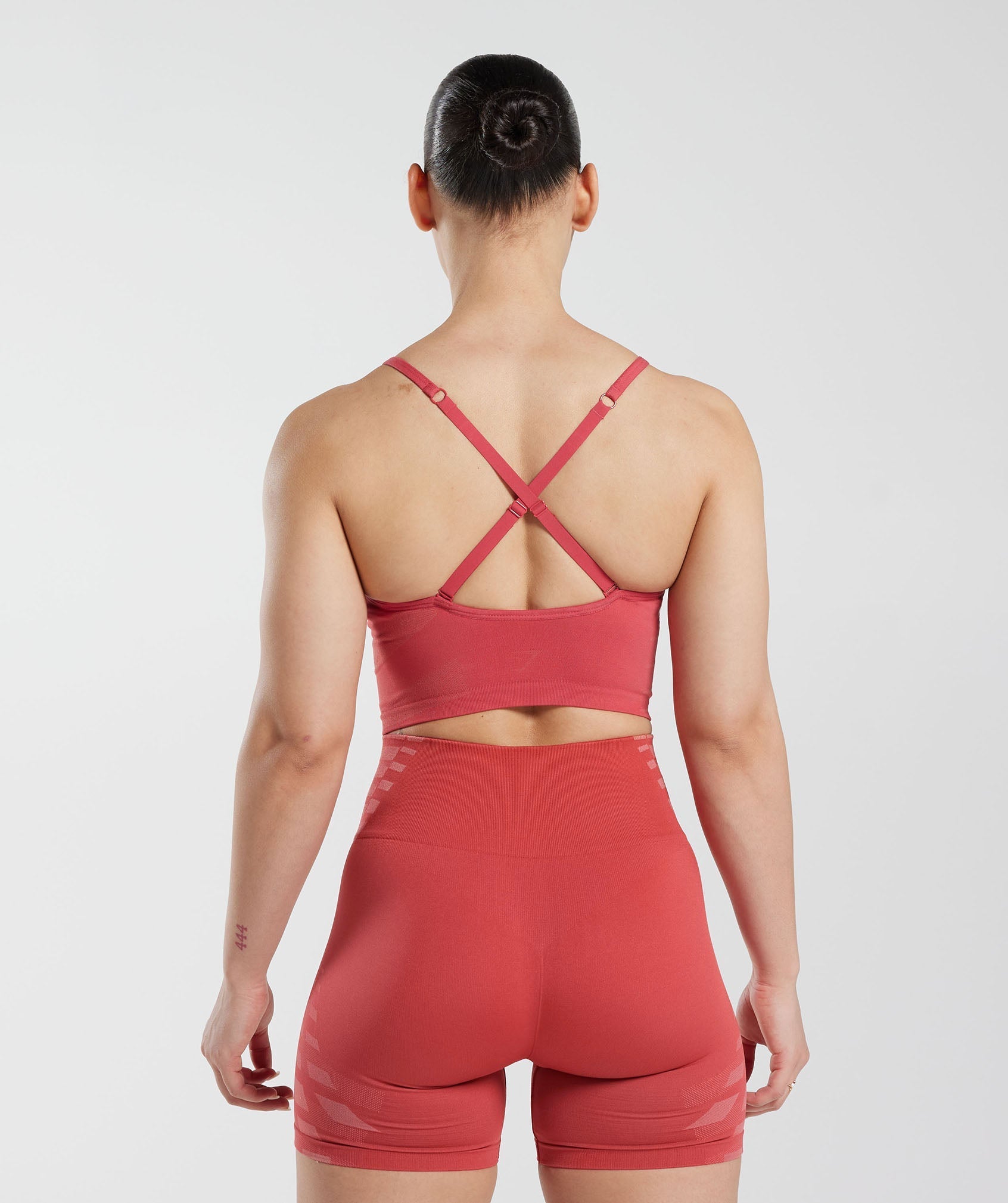 Gymshark Apex Limit Cami Tank - Light Sundried Red/Terracotta Pink