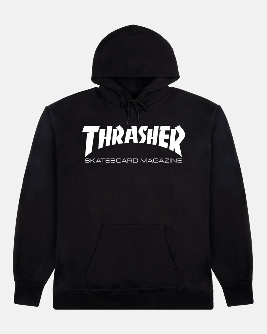 THRASHER SKATE MAG - HOODIE - BLACK