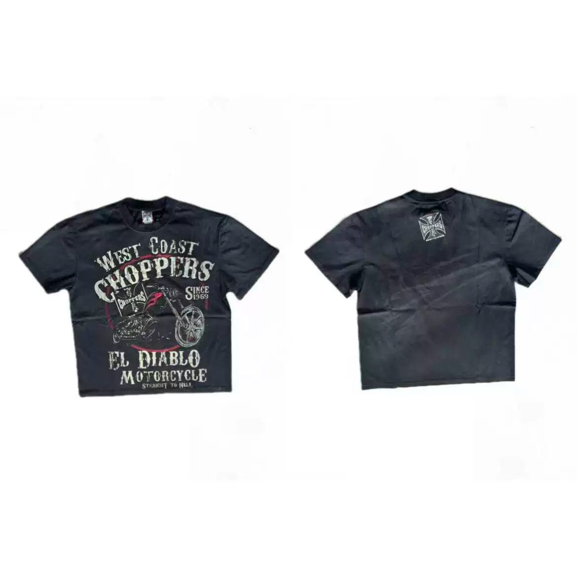 West Coast Choppers El Diablo Motorcycle Tee - Black