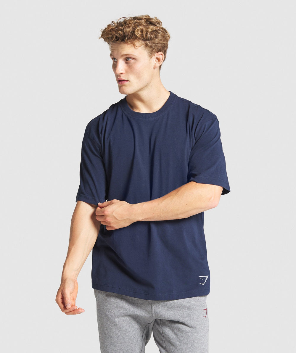 Gymshark Power T-Shirt - Dark Blue