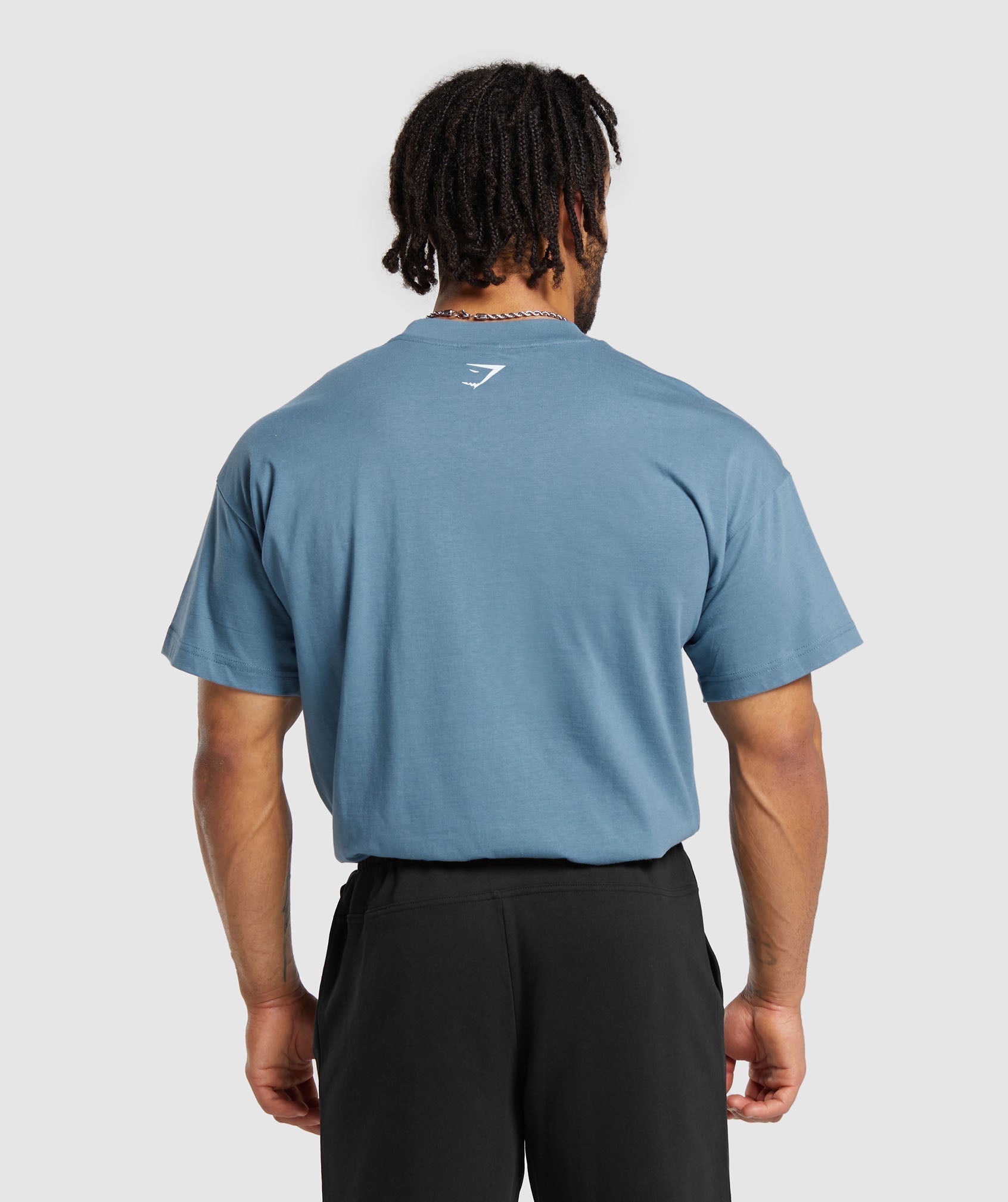 Gymshark Property Of T-Shirt - Faded Blue