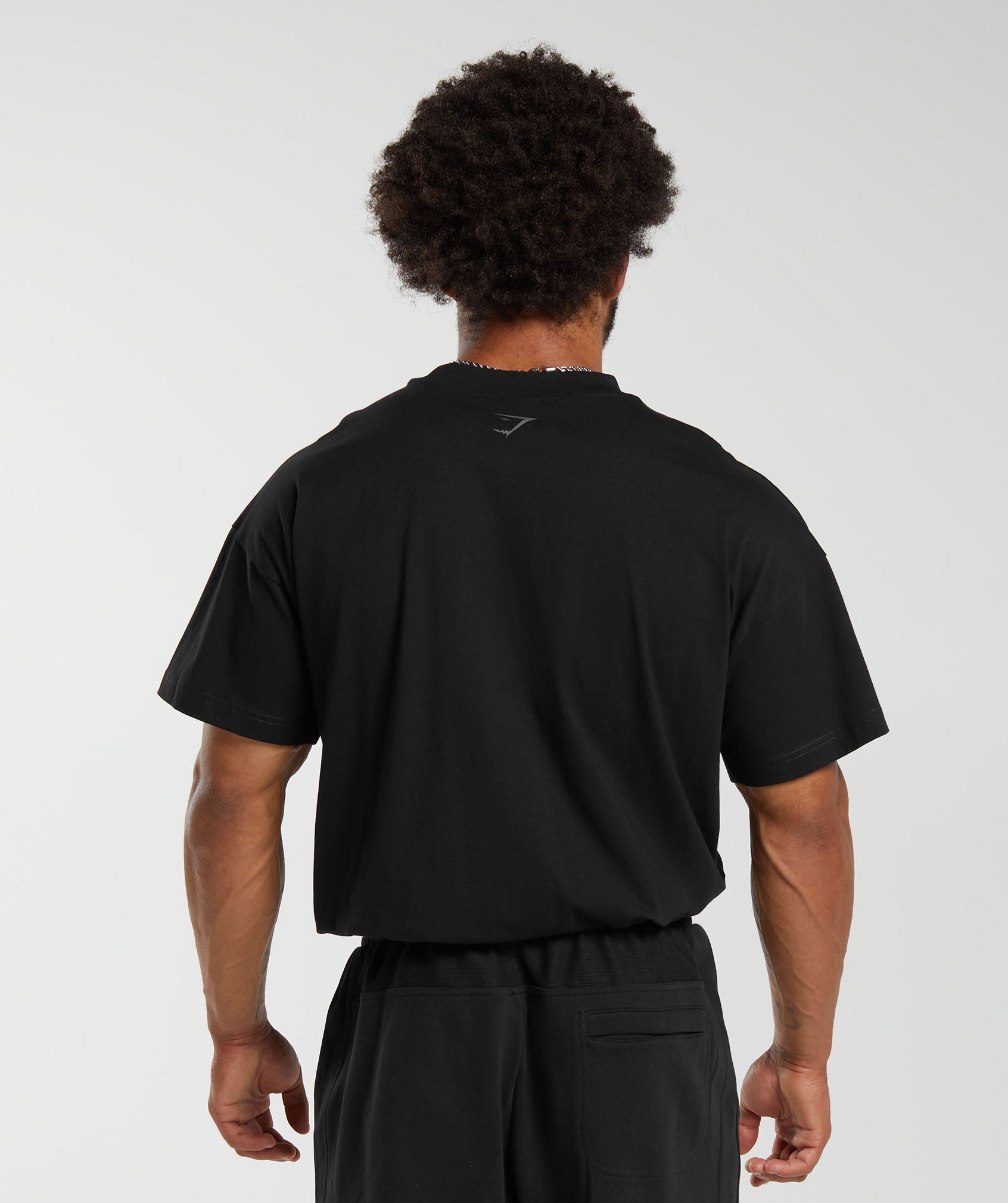 Gymshark Pump Cover T-Shirt - Black