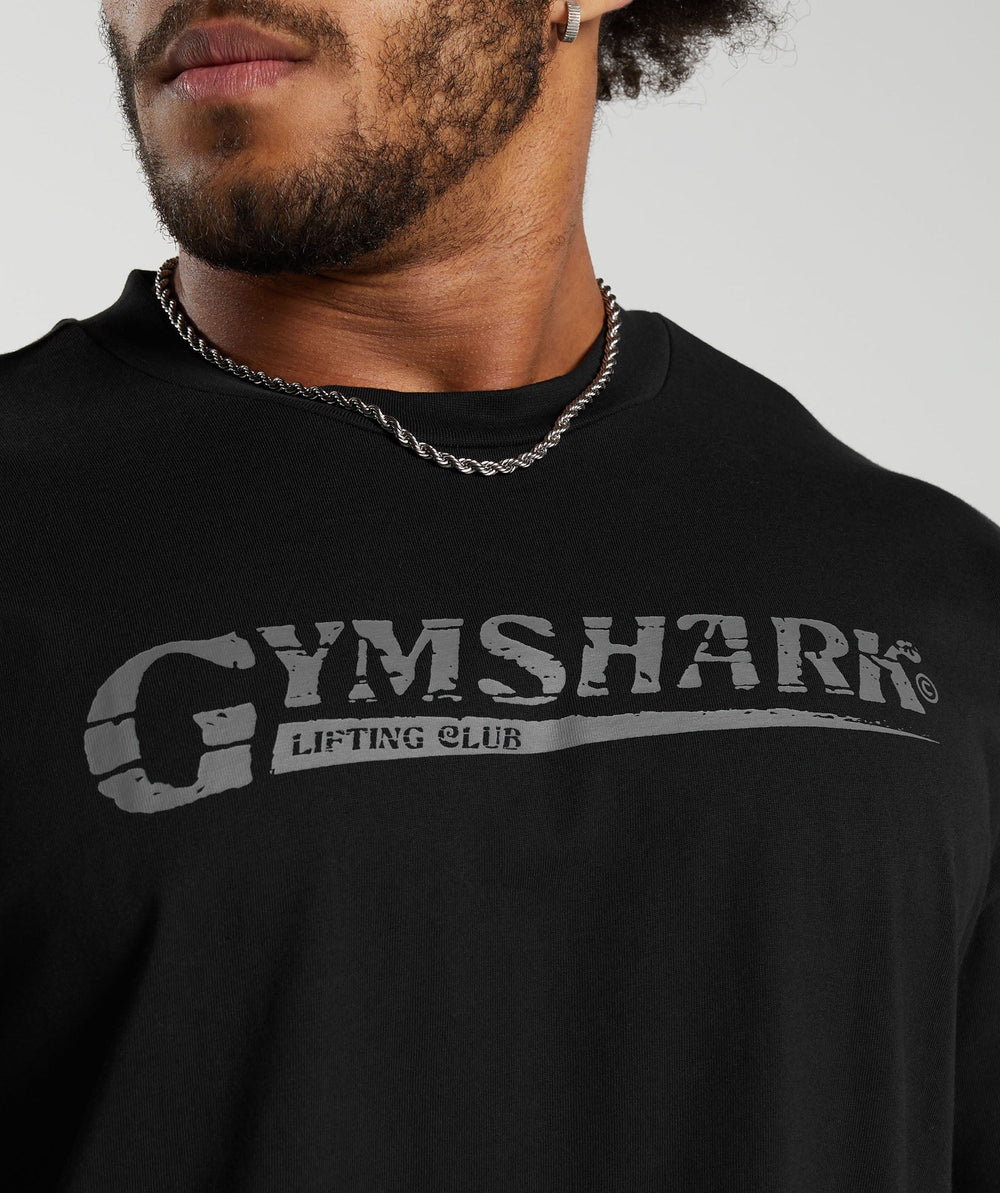 Gymshark Pump Cover T-Shirt - Black