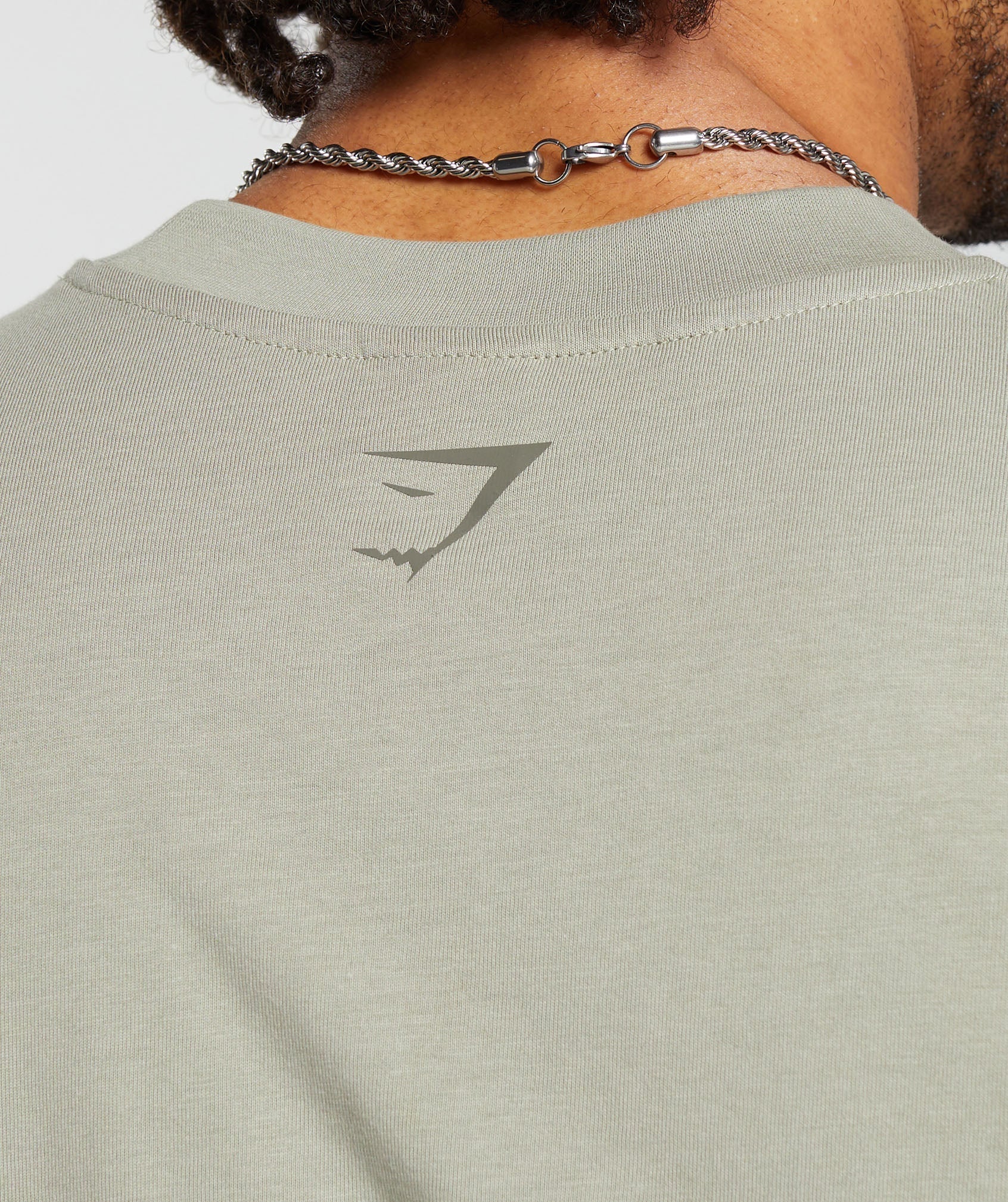 Gymshark Pump Cover T-Shirt - Chalk Green