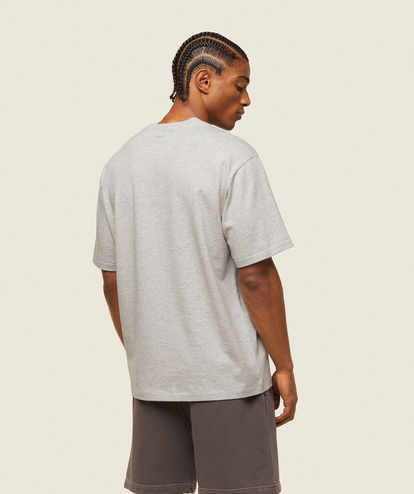 Gymshark everywear Relaxed T-Shirt - Light Grey Core Marl