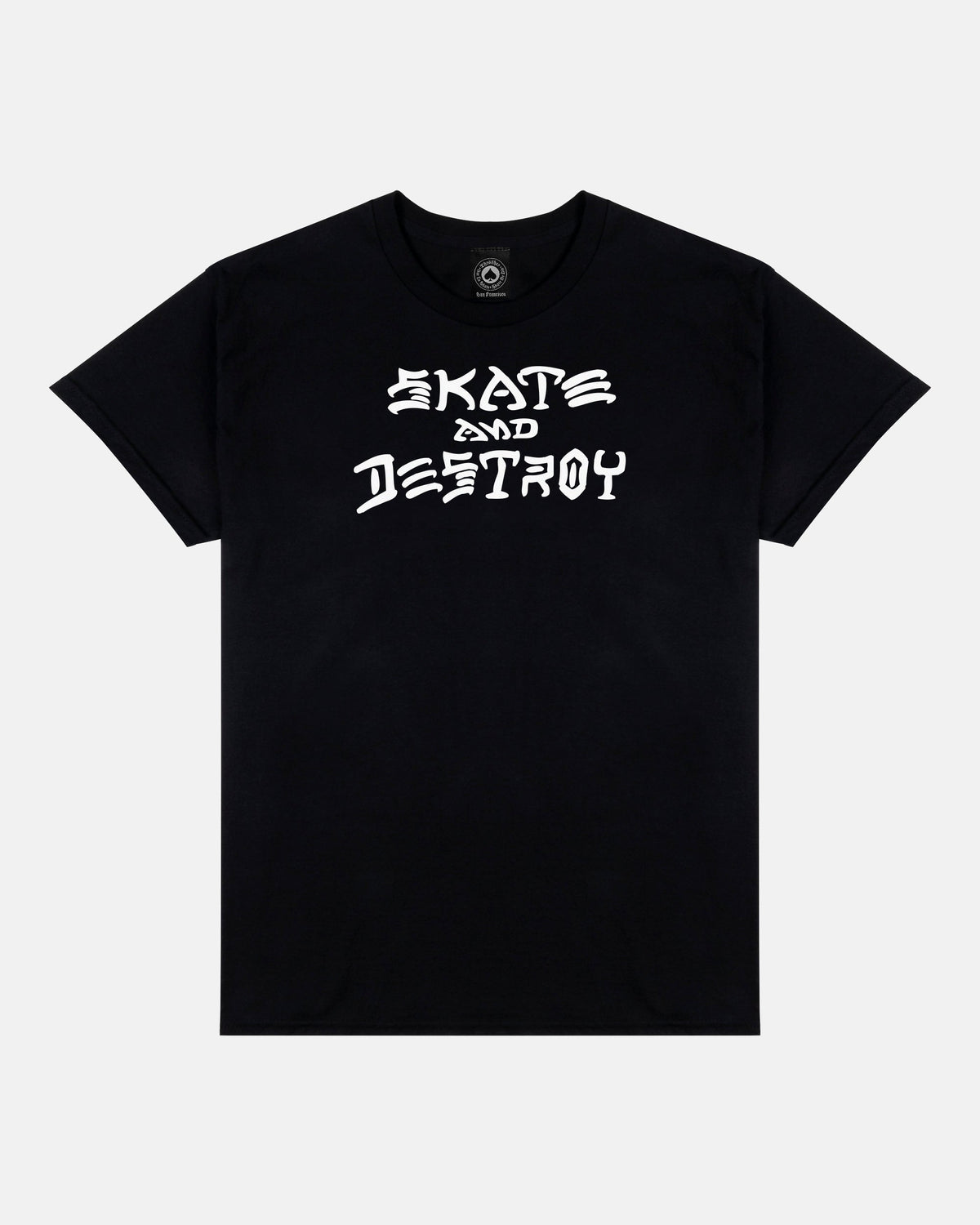 THRASHER Skate And Destroy Black Short‑Sleeve T‑Shirt