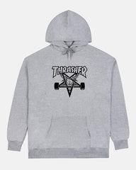 THRASHER SKATEGOAT HOODIE - GREY/BLACK