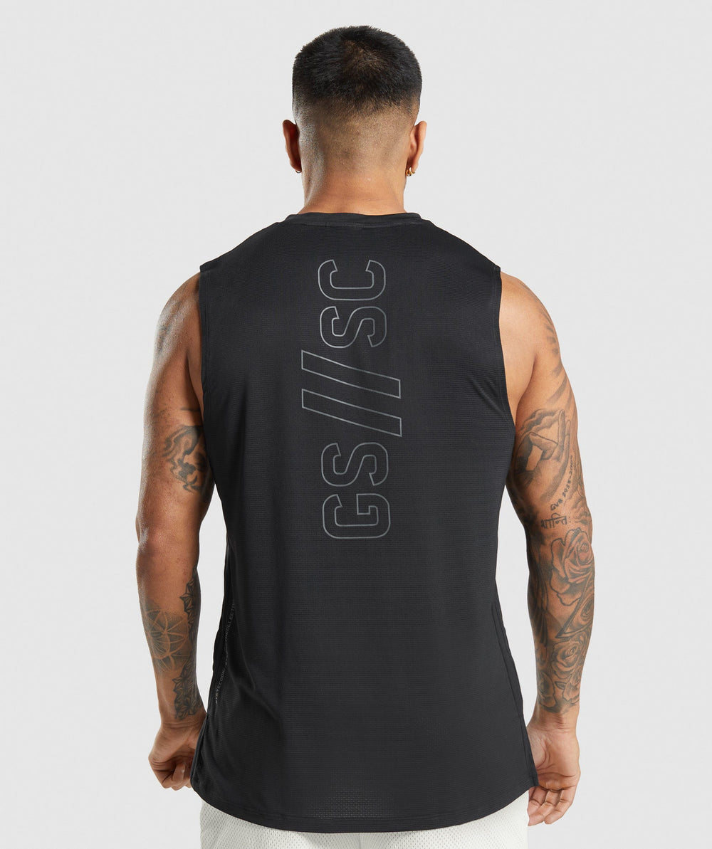 Gymshark //Steve Cook Tank - Black