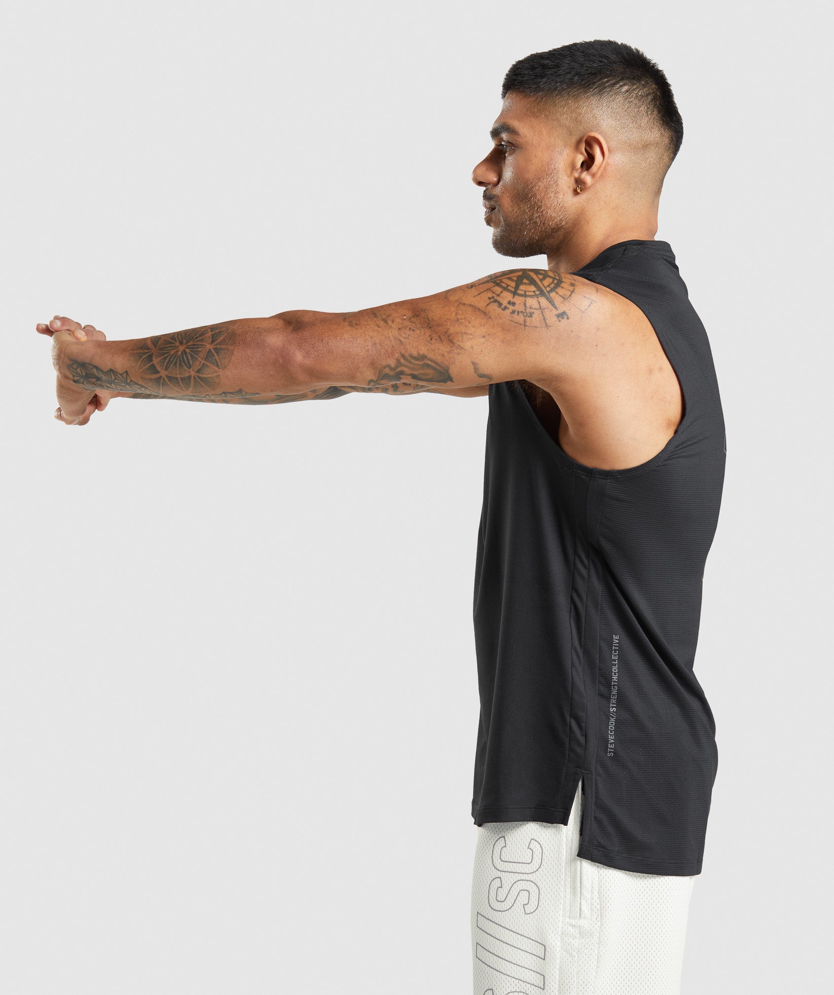 Gymshark //Steve Cook Tank - Black