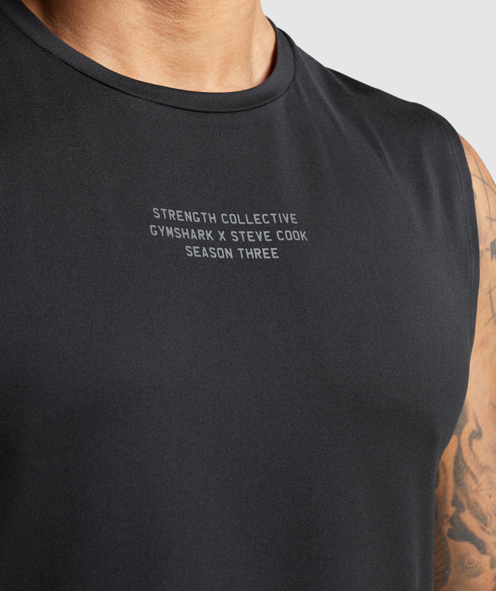 Gymshark //Steve Cook Tank - Black