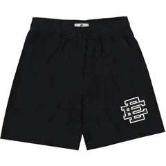 MIXED EMOTION EE Logo Casual Elastic Waist Sports Shorts Unisex Streetwear