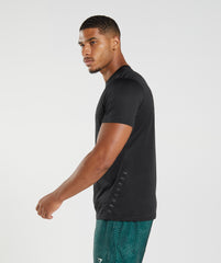 Gymshark Sport T-Shirt - Black/Black Marl