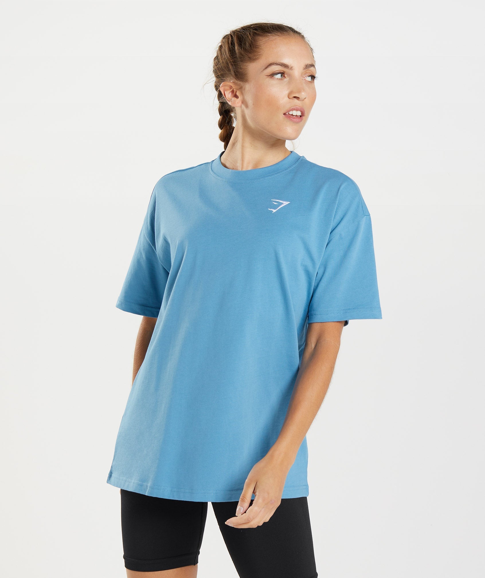Gymshark Training Oversized T-Shirt  - Coastal Blue