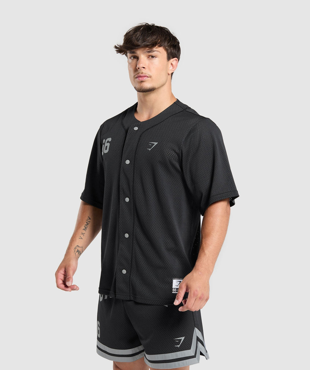 Gymshark Sports Jersey - Black