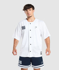 Gymshark Sports Jersey - White
