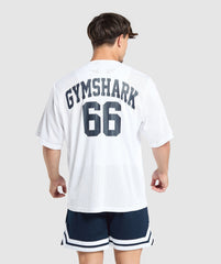Gymshark Sports Jersey - White