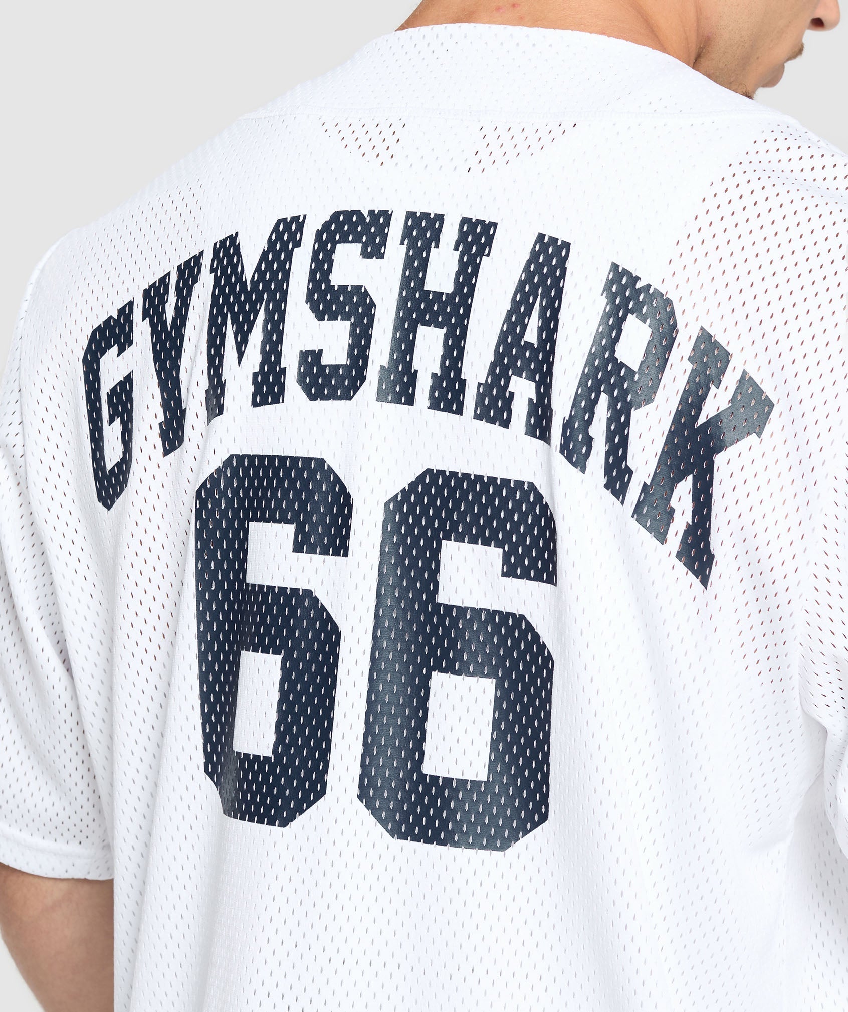 Gymshark Sports Jersey - White