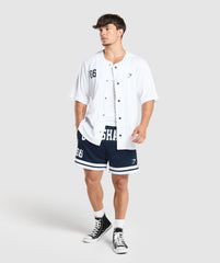 Gymshark Sports Jersey - White