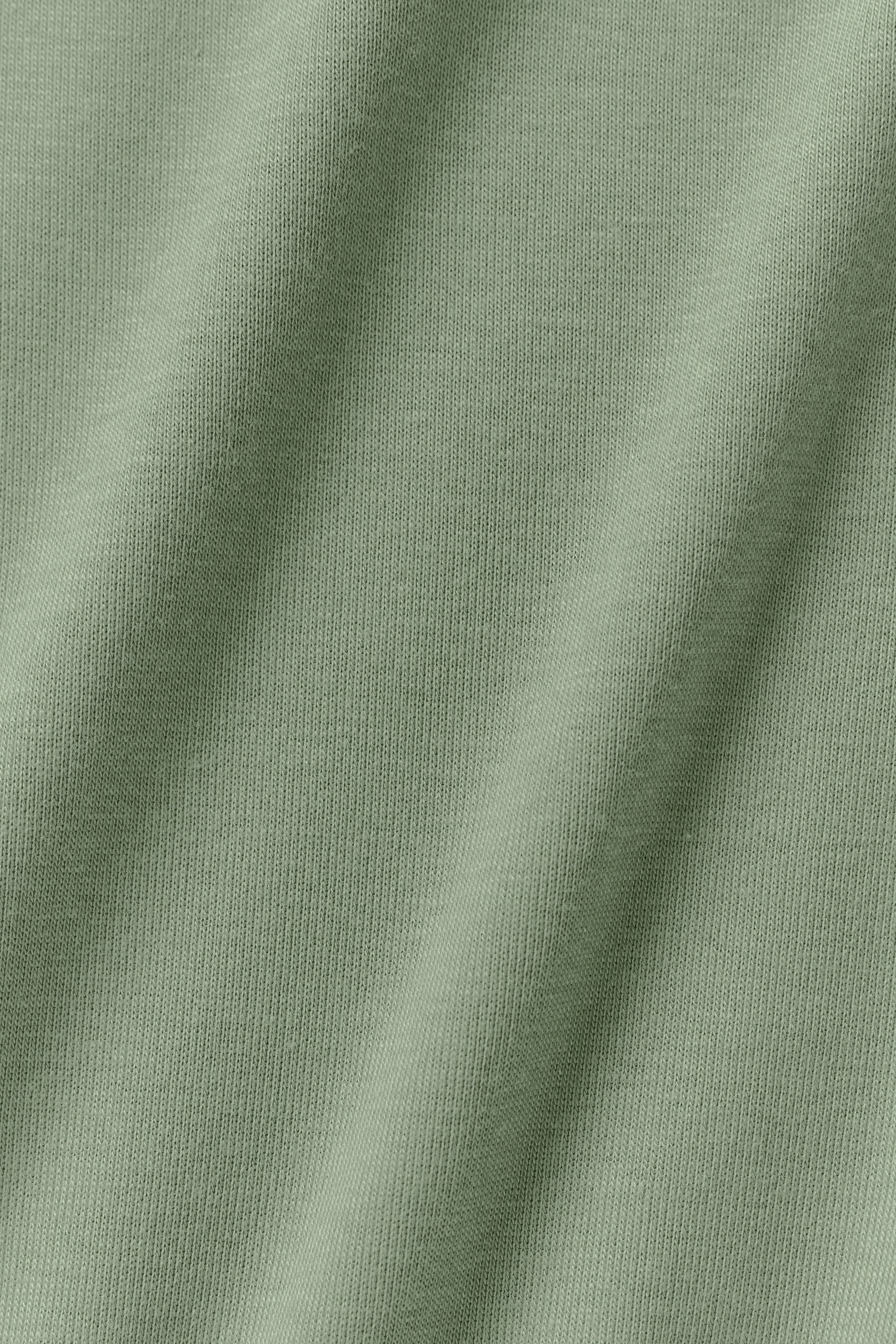 Cropped Timeless Tee - Dune Grass
