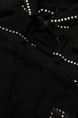 HARDWARE AMOUR HOODED PULLOVER
