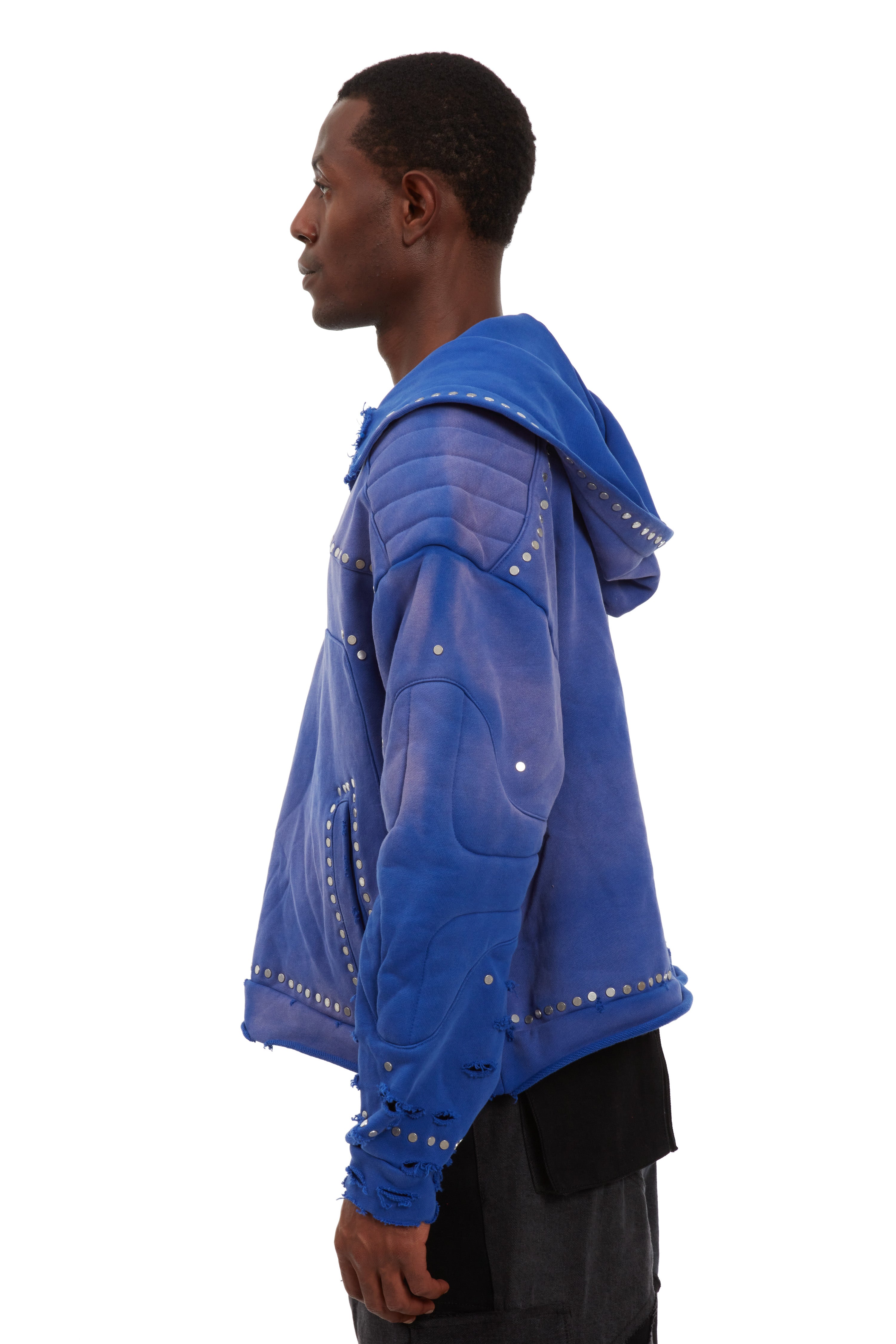 HARDWARE AMOUR HOODED PULLOVER